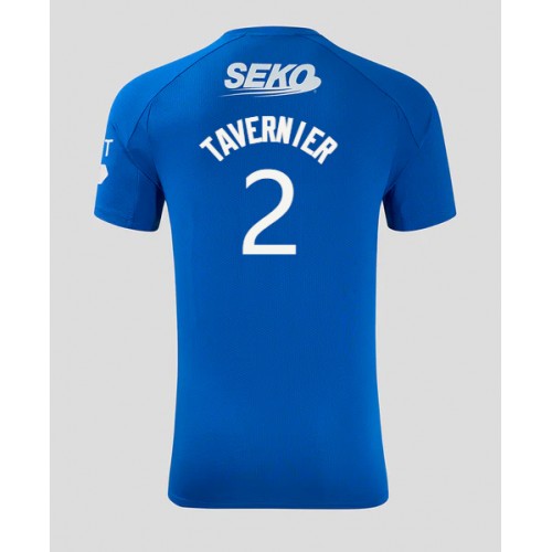 Fotballdrakt Herre Rangers James Tavernier #2 Hjemmedrakt 2024-25 Kortermet